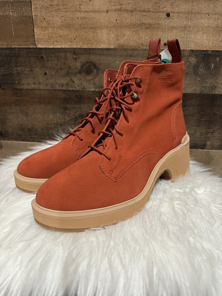 Sorel high line chelsea Boot Ankle Boot 12 Womens NWOT Red  display picture 2
