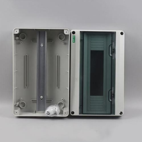 Unidad de consumo impermeable IP65 gabinete modular caja de interruptor de contacto RCD MCB nuevo - Imagen 23 de 31
