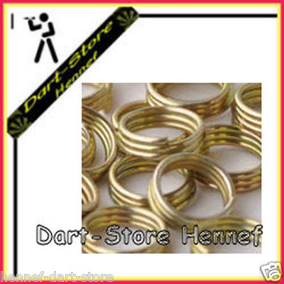 10 Stück Federringe Slot-Lock-Ringe, GOLD