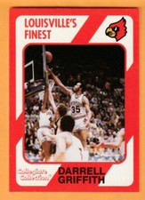Darrell Griffith Louisville Cardinals 1989 Card #281 Male High School