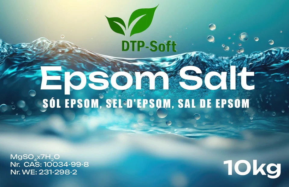 10kg Sale di Epsom | Solfato di Magnesio | Qualità Alimentare | Secchio 10kg - Immagine 3 di 4