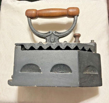 Antique Griswold cast iron Hot Coal Iron
