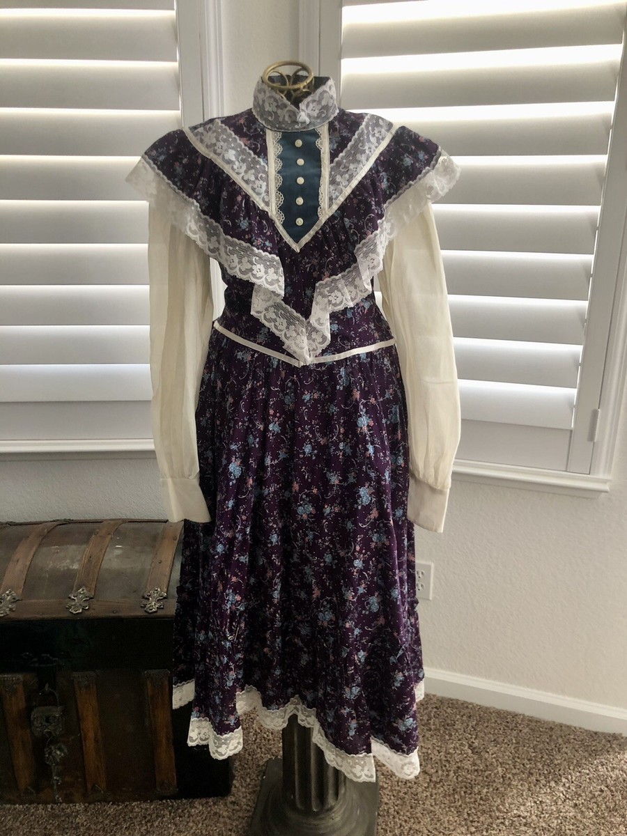 💙Gunne Sax Vintage Prairie Dress by Jessica, San Francisco, Size 9, Rare💙  | eBay