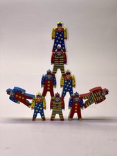 Wooden Clown Blocks Stacking Building Wood Schylling 3.5"