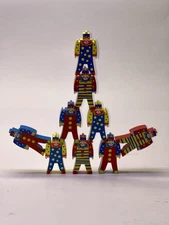 Wooden Clown Blocks Stacking Building Wood Schylling 3.5"