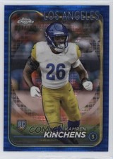 2024 Topps Chrome Rookies Blue Sonar Refractor 31/150 Kamren Kinchens #282 5u3