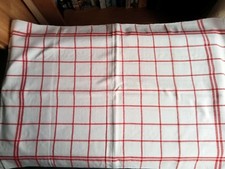 2  X Vintage Transylvanian Linen Kitchen Towels – Unused –Rustic Fabric