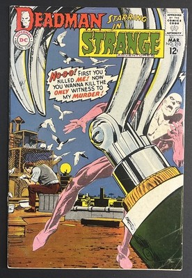 Strange Adventures #210 1968 DC Comics 4.0 VG Key 1st Cameo The Hook Neal Adams