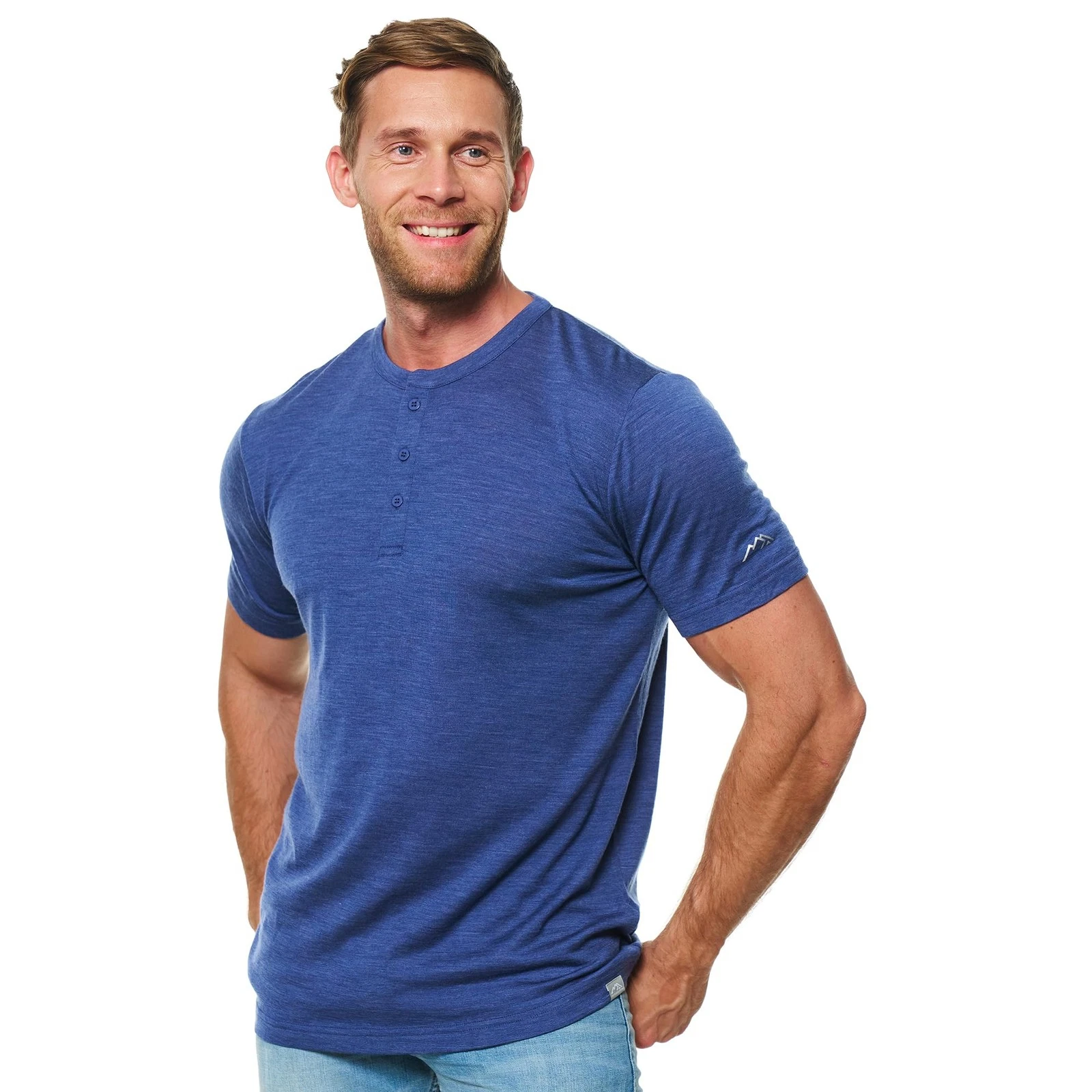 Lightweight Merino Wool T-Shirt for Men - Short Sleeve Thermal Base Layer