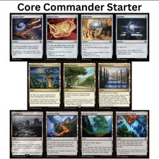 Core Commander Starter Kit MTG Bundle EDH Staples Mana Lot Pack Best Value