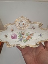 Dresden Porcelain Ink Well-Quality Item!