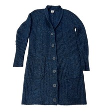 Cabi Trail Cardigan Size S Navy Heather EUC Fall  22 4276 Orig. 184 