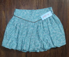Cat  Jack Girl's Floral Balloon Skirt West Coast Green Size M 8 NWT