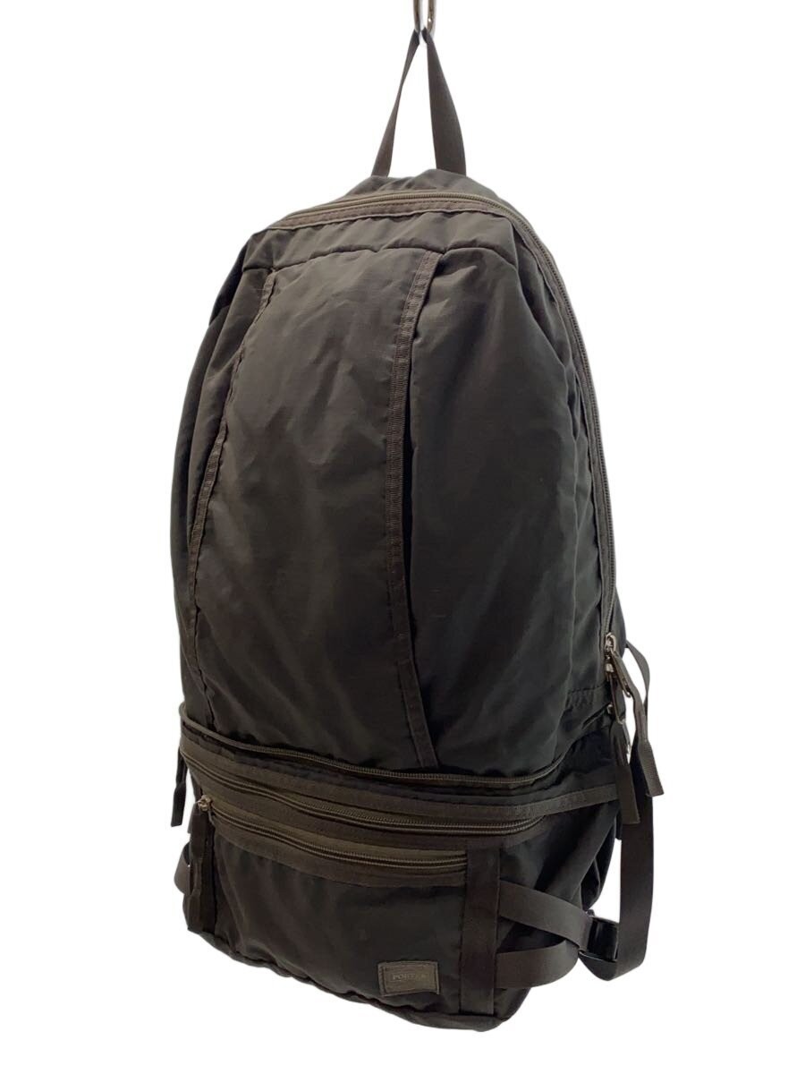Porter Backpack Nylon Gry Solid KKa99 - image 2