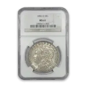 Morgan Dollar (1878-1904) - NGC - MS61 Random Date and Label