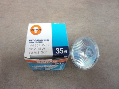 Osram Halogen Decostar 51S  44865 WFL 35W 36° 12V GU5,3 Neu+OVP
