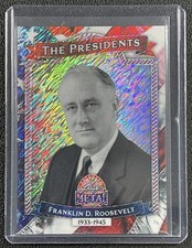 FRANKLIN D ROOSEVELT 2026 LEAF PRESIDENT'S DAY THE PRESIDENTS SHIMMER SILVER /15