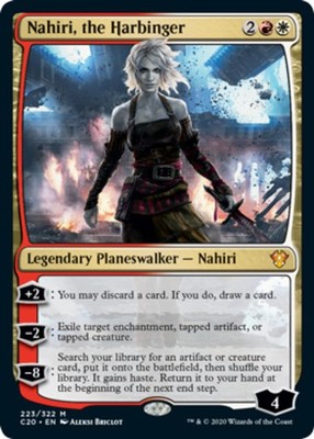 x1 Nahiri, the Harbinger M MTG Commander 2020 M/NM, English
