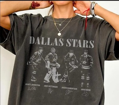 Dallas Ice Hockey Vintage chacoal  Colors Shirt AN69405