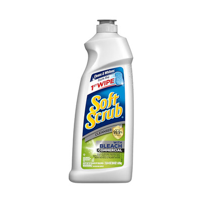 Soft Scrub With Bleach 36 oz Disinfectant All-Purpose Cleaner Bathroom Kitchen