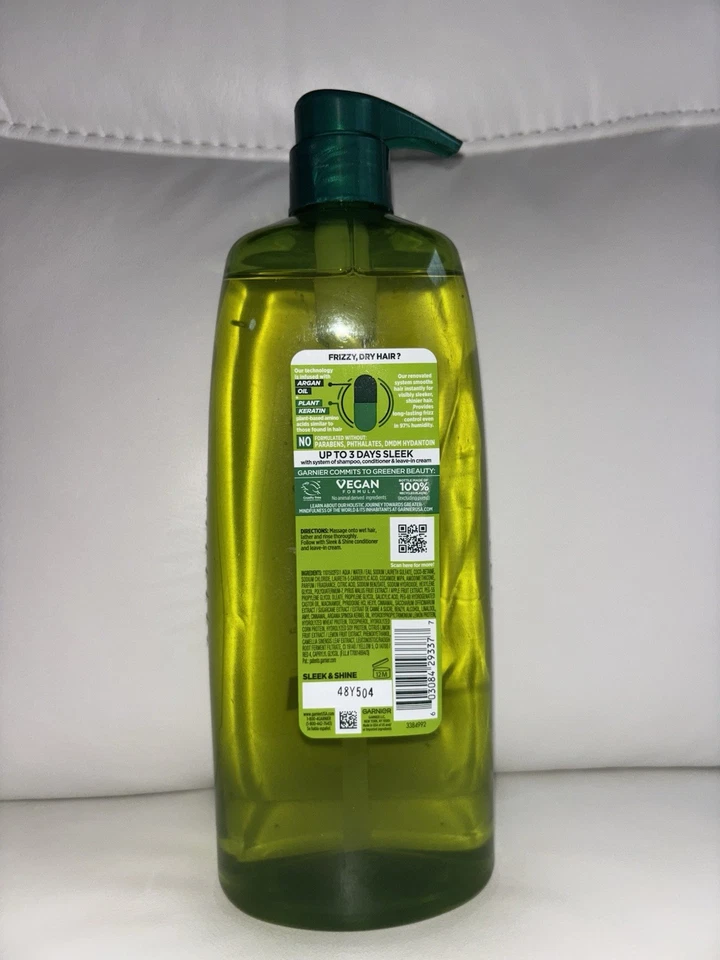 Champú Garnier Fructis elegante y brillante, bomba (40 fl. oz.).  Nuevo. Foto 2 de 2