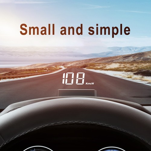 Quality Car Head-Up Display HUD Display HUD Gauge Parts Replacement Set ABS - Picture 2 of 12