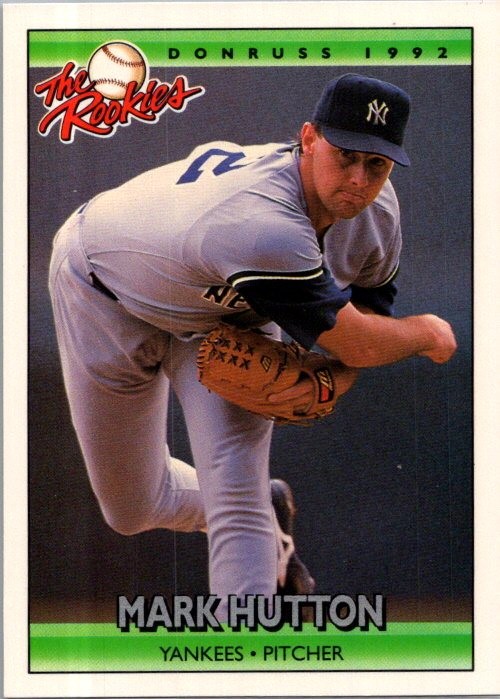 1992 Donruss The Rookies #58 Mark Hutton