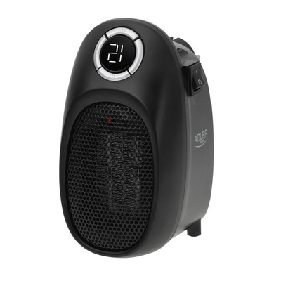 Thermoventilator 1500W Adler LED-Anzeige Timer Thermostat Easy Heater AD 7726