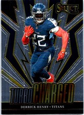 2023 Panini Select #TUR-DHE Derrick Henry Turbocharged Tennessee Titans