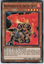 1st Ed Super Rare Brotherhood of the Fire Fist - Bear FIGA-EN023 Fists of the Ga