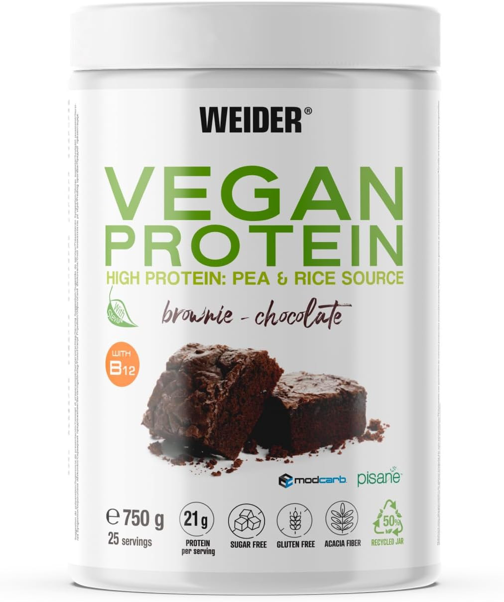 Vegan Protein 750G Cioccolato | Proteine Pisello Isolate 21G Dose