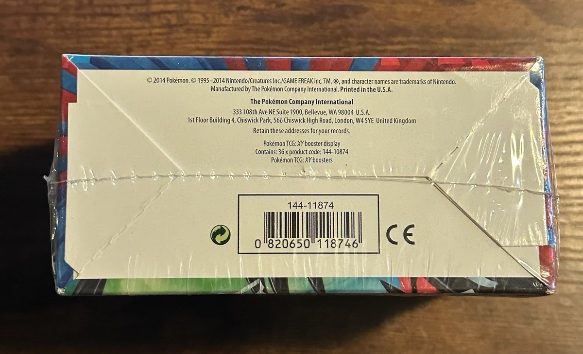 Pokmon XY Base Set Booster Box Factory Sealed | eBay
