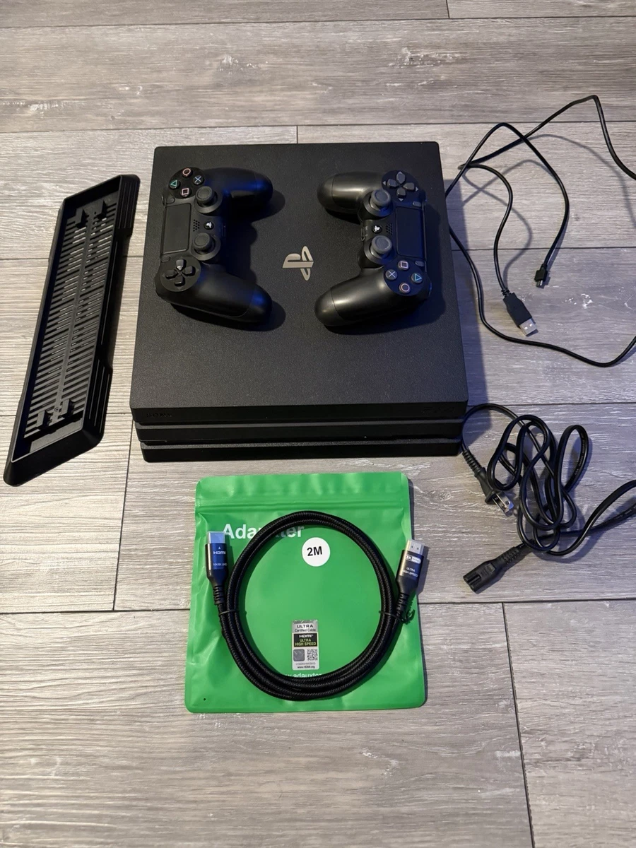 Sony PlayStation 4 Pro Black 1 TB Consoles for sale - eBay