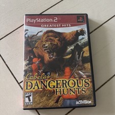 Cabelas dangerous hunts ps2 game