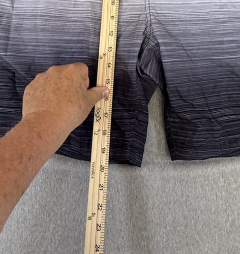 Free Country HydroFlx Board Shorts Swimming Trunks Large Black Gray Extra Large - Picture 13 of 23