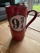 Taza Oficial Harry Potter Latte/Café/Té - Plataforma 9 3/4 - Hogwarts Express