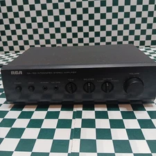 RCR SA-155 Integrated Stereo Book Shelf Amplifier Tested & working.