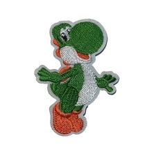 SUPER MARIO BROS VIDEO GAME - YOSHI - Embroidered Iron-On Patch