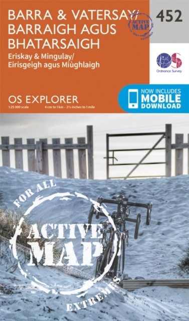 Barra  VatersayBarraigh Agus Bhatarsaigh Map  Weatherproof   by Ordnance Survey