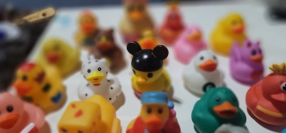 Lote Jeep Ducking - 28 patos de goma surtidos para propietarios de Jeep Wrangler Foto 4 de 4