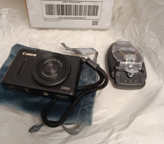 Canon PowerShot S100 デジタルカメラ Canon PowerShot S100 12.1MP Digital Camera - Black for sale online