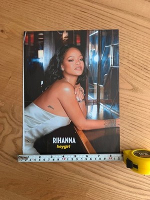 Rihanna Heygirl Turkish Magazine Poster Rare Full Body Portrait 30x21 cm