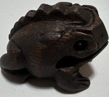 Wood Guiro Percussion Instrument 3 Inch Diameter 2.5 Inch Height Musical Analog