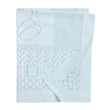  POLO RALPH LAUREN Polo Ralph Lauren Blanket Swaddle Cotton Knit Bear Gift