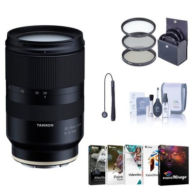 Tamron Tamron 28-75mm f/2.8 Di III VXD G2 Lens for Sony E with Accessories Kit