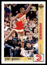 1991-92 Upper Deck Sidney Moncrief Atlanta Hawks #240