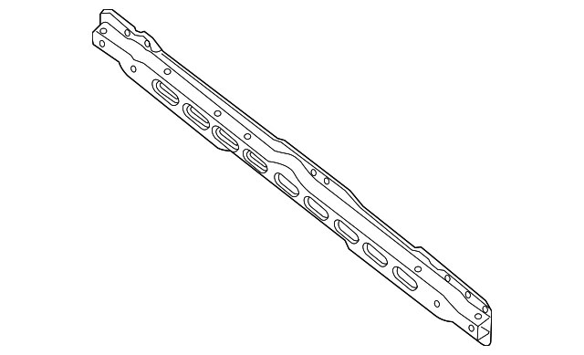 <p>Genuine Nissan 2012-2021 NV1500 NV2500 NV3500 Lower Tie Bar - NEW OEM</p> - Image 2 of 4