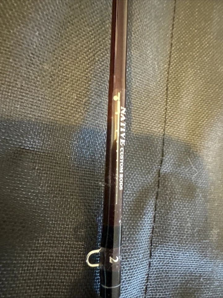 Native Custom Made 2-Piece Fly Rod  2pc 6'6" ft 2 wt - Image 2 of 4