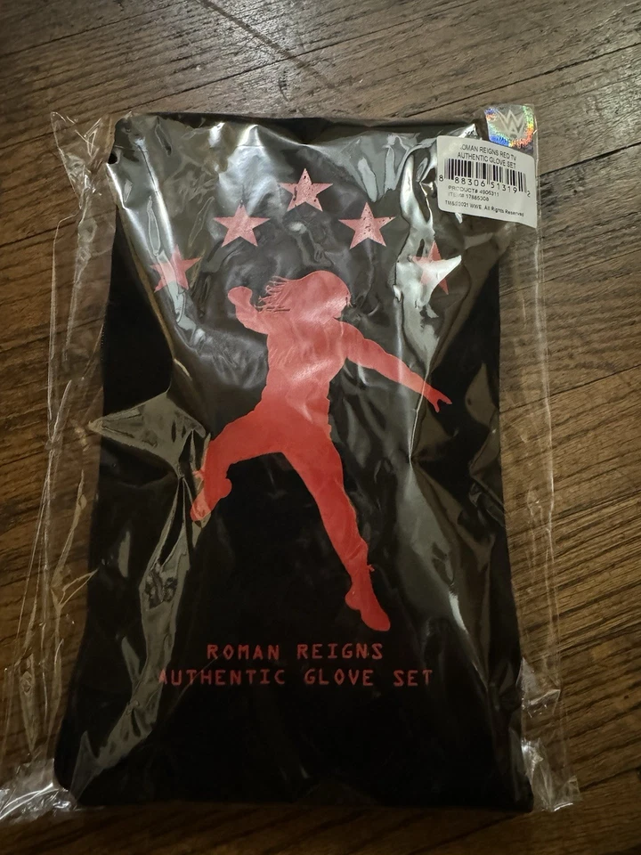 WWE REPLICA BLOODLINE Roman Reigns OTC Authentic RED Glove SUPERMAN PUNCH - Image 4 of 4