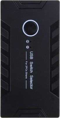 USB 2.0 Switcher Adapter 4 Ports USB Switcher Box for PCs Scanner Printer Button